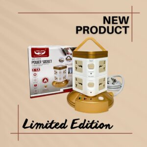 Ổ CẮM ĐIỆN THÔNG MINH 2 Tầng GOLD